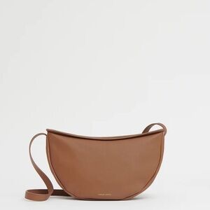 BNWT Mansur Gavriel Moon Sling bag in dessert (tan)